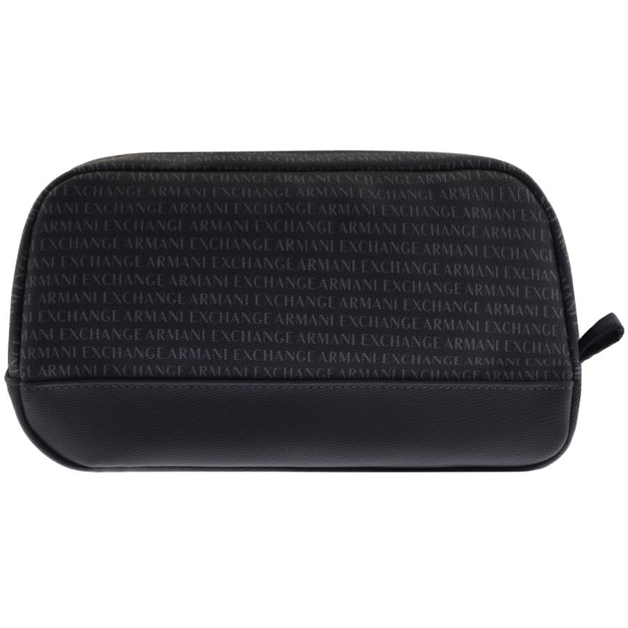 Alternative Image for ProductArmani Exchange Logo Wash Bag Navy3